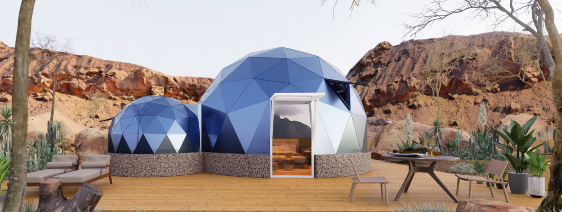 汉阴县球形智能光伏玻璃星空房